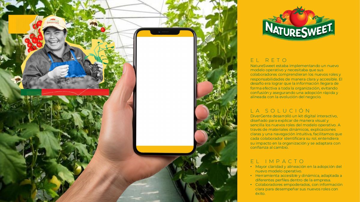 Narrativa visual de un proyecto de transformación